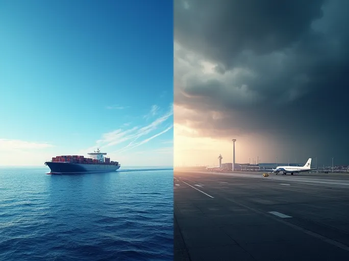 Businesses Shift from Air to Sea Freight to Cut Costs