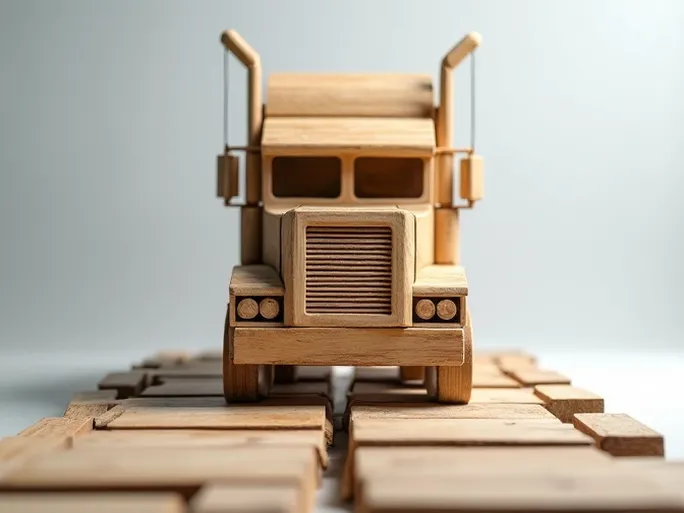 US Trucking Freight Rises Modestly Amid Uneven Economic Recovery