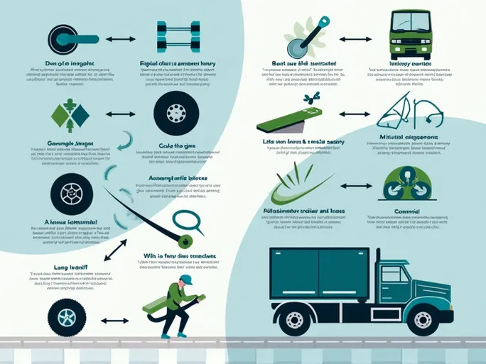 全方位解析:危化品运输车轮胎拆装实用指南