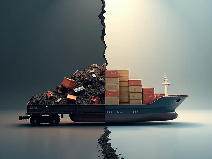 美国铁路货运量现分化车皮小幅增长多式联运下滑