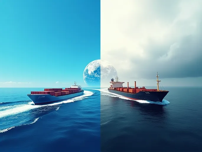 中美海运时效大揭秘快船与慢船的抉择之道