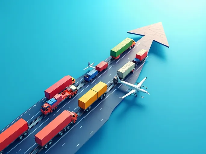 美国货运量强势反弹五月货运TSI指数同比大涨复苏之路仍存挑战