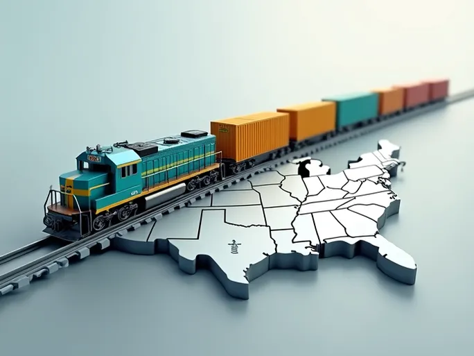 US Rail Freight Rebounds in July Amid Economic Recovery