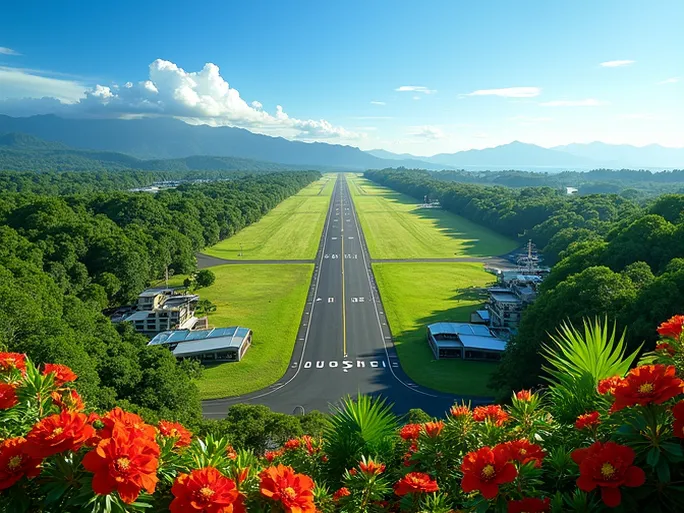 菲济纳苏里国际机场概览连接南太平洋的空中枢纽