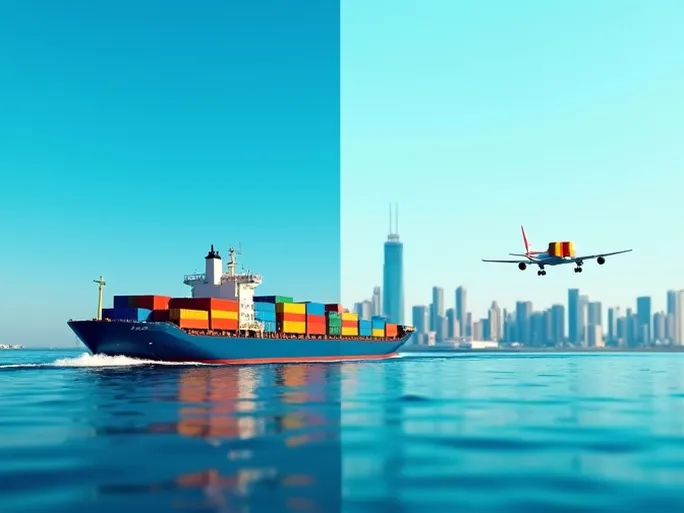 Thailand to Dalian Comparing Sea and Air Shipping Costs