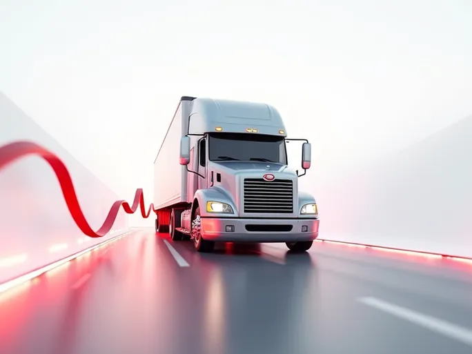 US Truckload Volume Falls Rates Rise in September