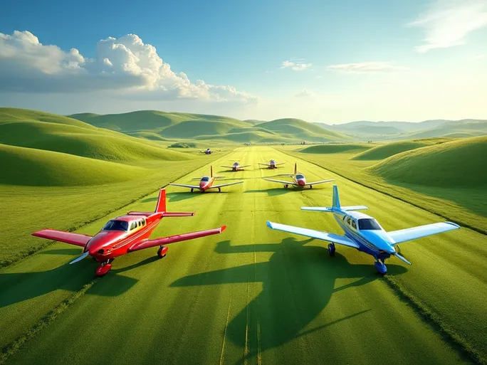 Beverleylinley Hill Airport Showcases UK Aviation Charm