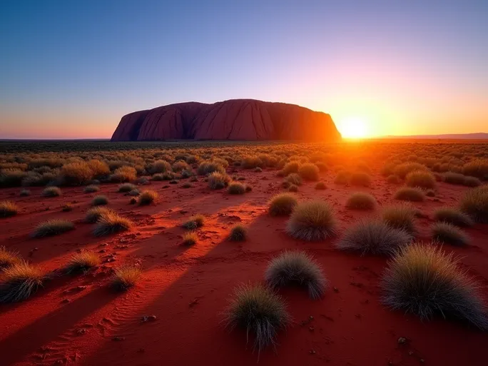 Ayers Rock Airport Links Travelers to Australia's Red Centre