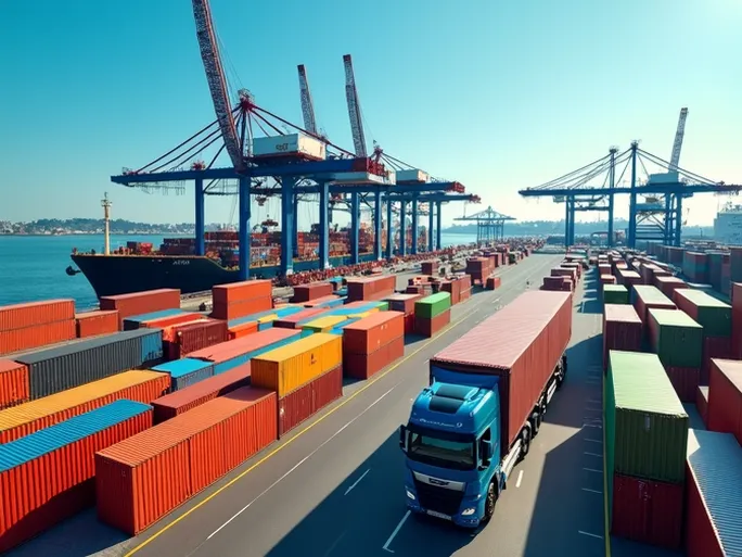 洛杉矶港美国最繁忙的货柜港口及其全球影响力