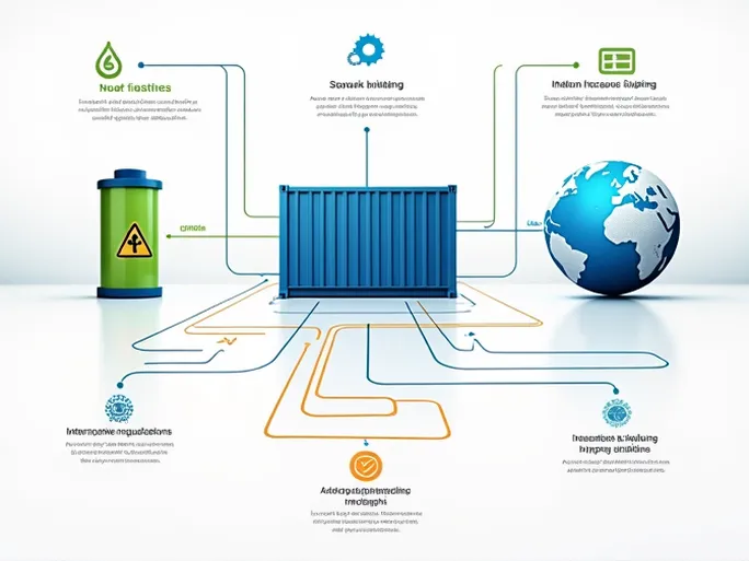物流全景解析:从电池运输到国际海运的全面指南