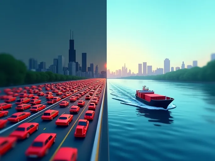 New Lake Michigan Route Alleviates Midwest Traffic Congestion