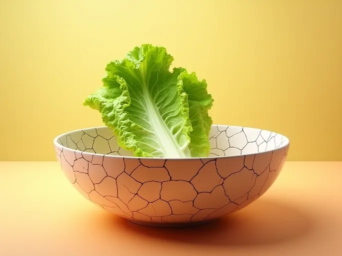 菜色骤变生菜短缺冲击餐饮业谁在为沙拉碗的危机买单