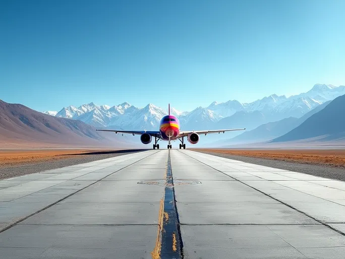 昌都邦达机场挑战极限的高度与长度