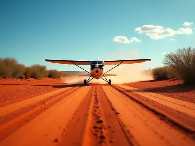 探索芬克机场澳大利亚内陆的航空枢纽