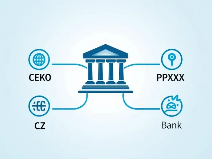 捷克Ceskoslovenska商贸银行的SWIFT代码指南