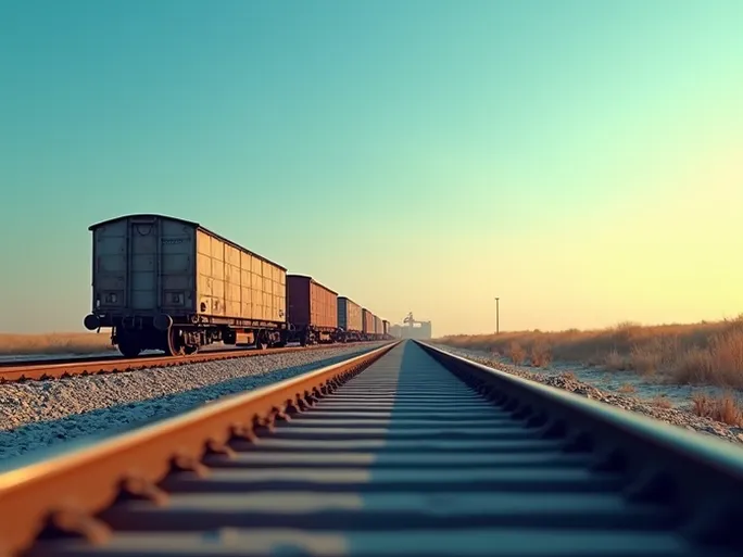 美国铁路货运量下滑经济的晴雨表亮起黄灯