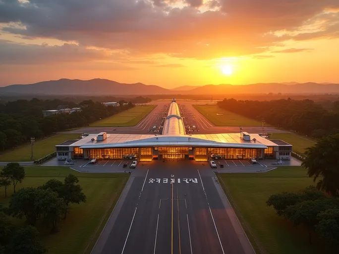 探索卢本巴希国际机场货运与客运的枢纽