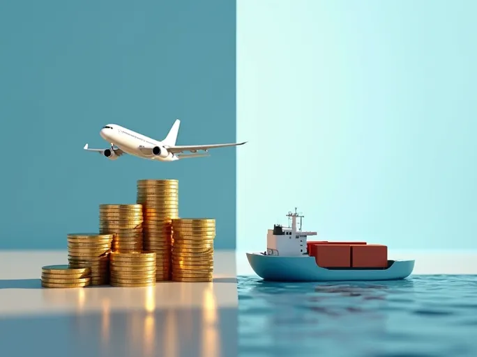Air Vs Sea Freight Costbenefit for Ecommerce Firms
