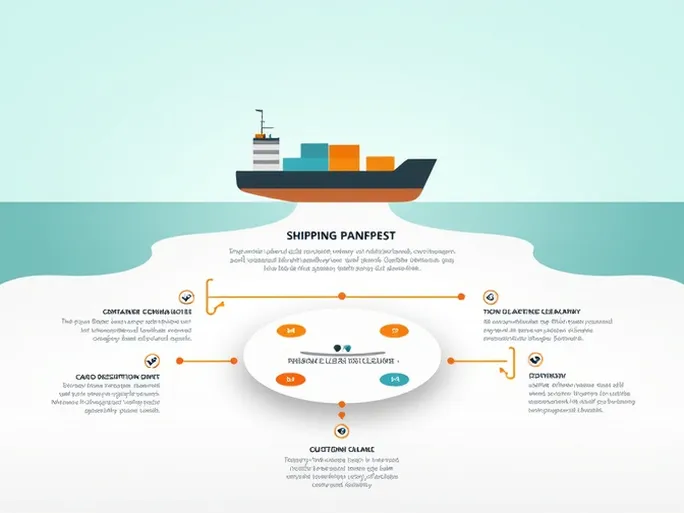 舱单背后的秘密跨境海运成功通关的关键所在