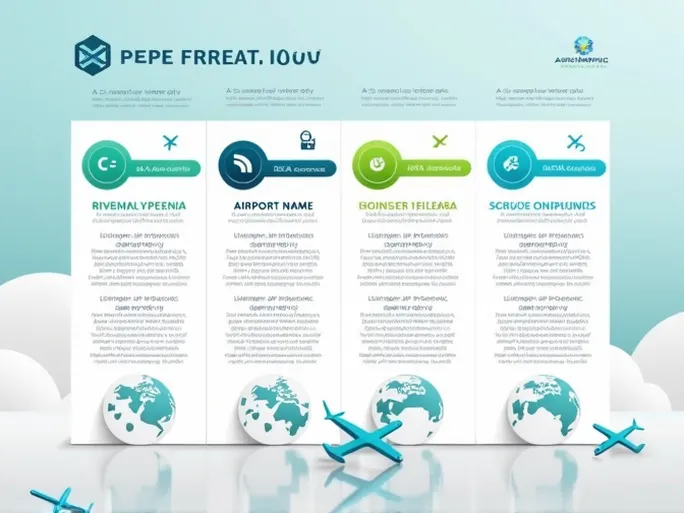 全球机场ICAO代码一览助您轻松检索各大机场