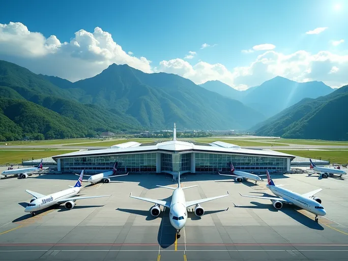 丽江白沙机场航空运输的新枢纽