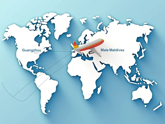 Guangzhou to Male Air Freight Logistics Streamlined