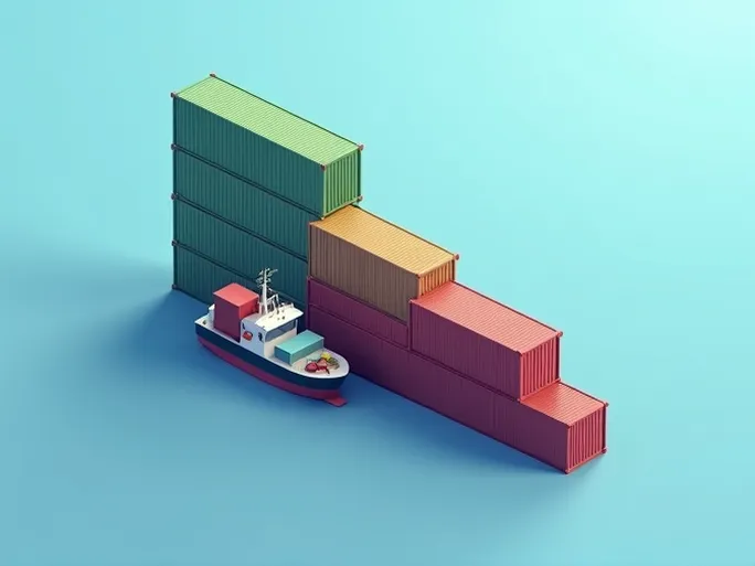 US Container Imports Fall in September Signaling Economic Slowdown