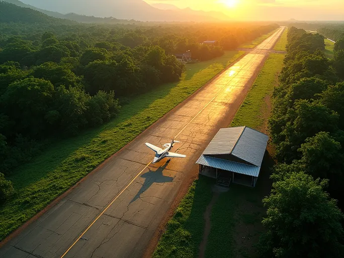 明迪普塔纳机场印度尼西亚偏远地区的航空枢纽