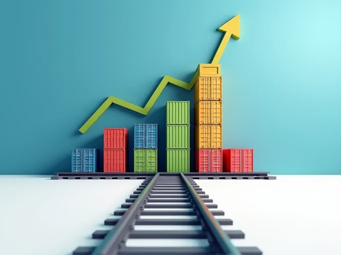 US Rail Freight Sees Mixed Results Carloads Up Intermodal Down