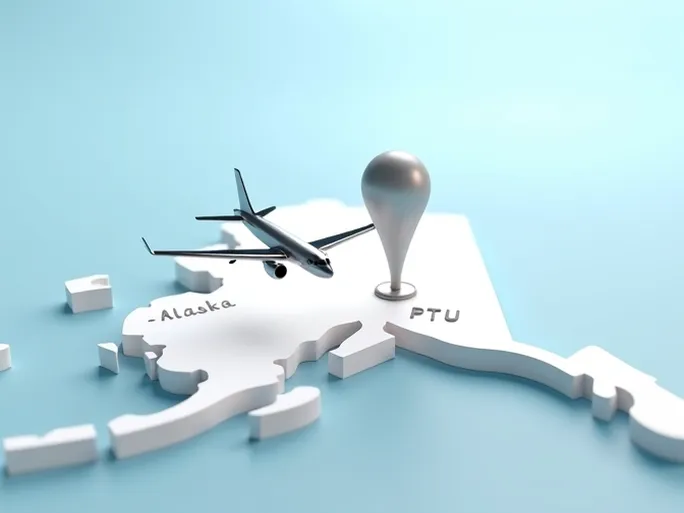 PTU阿拉斯加普拉蒂纳姆机场代码背后的空运冷知识