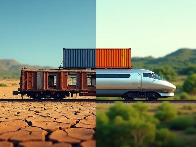 US Rail Freight Sees Carload Drop Intermodal Rise