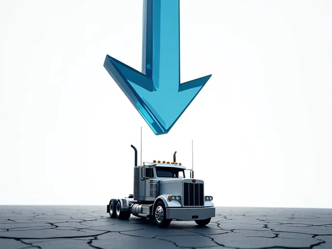 North American Class 8 Truck Orders Drop Sharply Amid Demand Shift