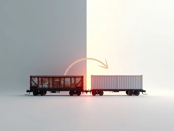 铁路货运市场现分化车皮量下滑多式联运逆势上扬机遇与挑战并存