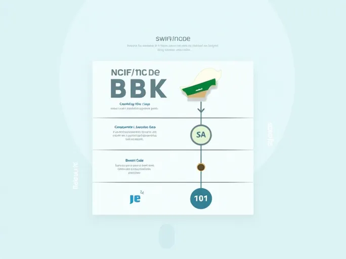深入解析NCBKSAJE101沙特国家银行的SWIFTBIC代码意义与构成