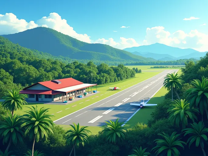 加拉伊纳机场巴布亚新几内亚的交通枢纽与面临的挑战