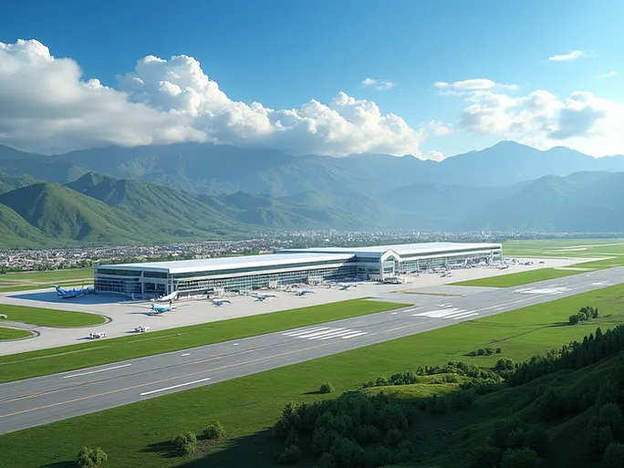 探秘胡占德机场塔吉克斯坦的航空枢纽