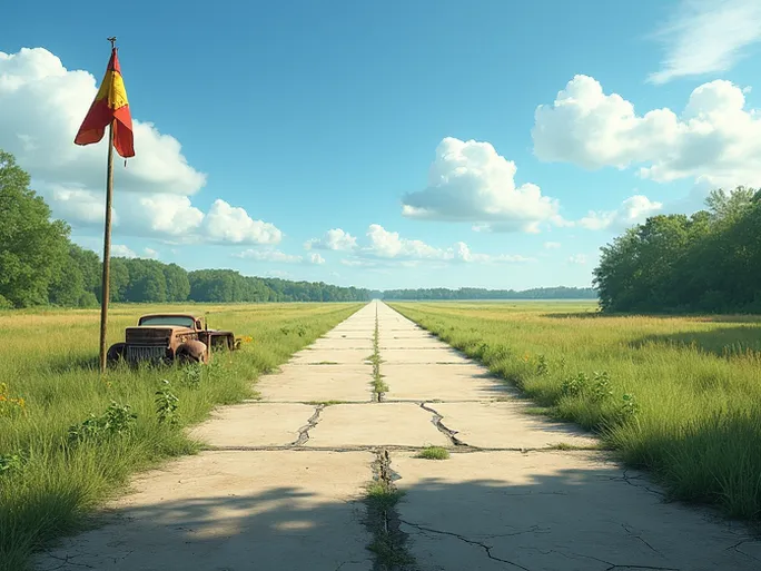 Conklin机场关停状态下的冷寂与希望