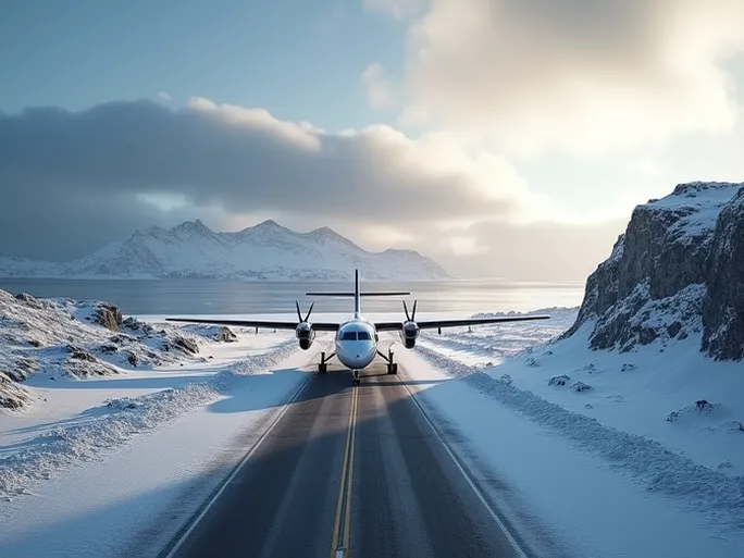 哈斯维克机场挪威北部极地圈内的重要航空枢纽