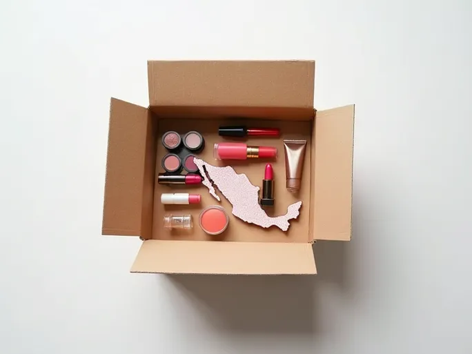 美妆寄递无忧手把手教您安全高效邮寄化妆品到墨西哥