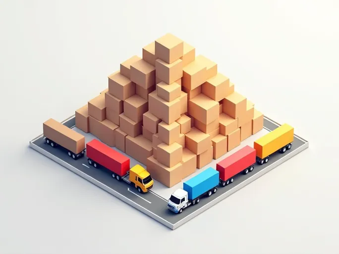 卡车运输警报积压订单创十年新高物流瓶颈或将加剧