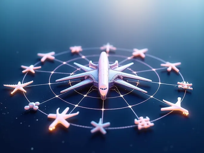 Global Aviation Hubs Shape Air Travel Connectivity