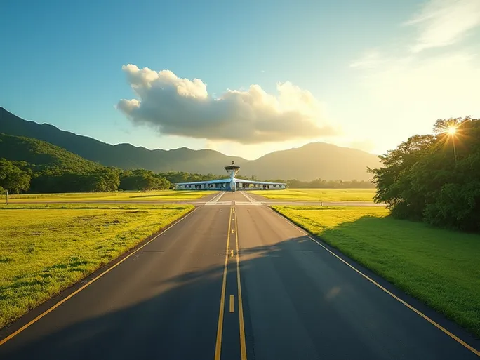 Hihifo机场瓦利斯和富图纳群岛的空中门户