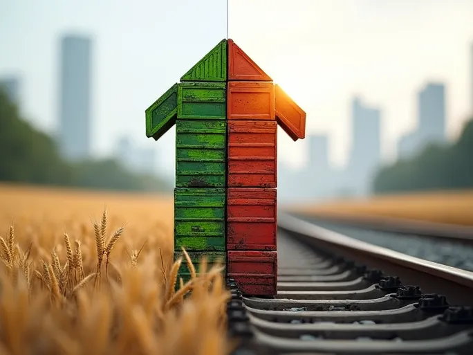 美国铁路货运喜忧参半车皮量微增多式联运量下滑8月23日当周数据解读