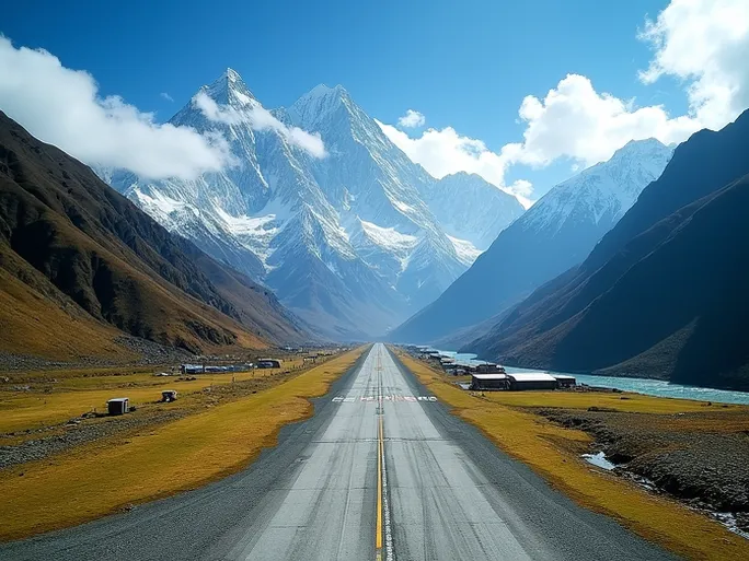 卢卡拉机场世界上最危险的机场与珠穆朗玛峰的门户