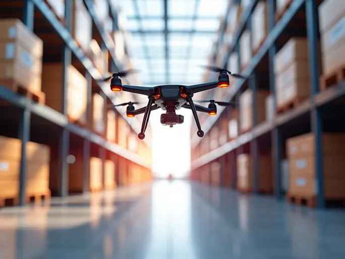 无人机助力库存管理提高效率降低误差