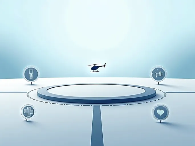 Experts Detail Helicopter Pad Operations at Dale Medical Center