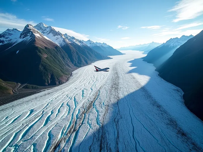 冰川秘境咫尺可达弗朗茨约瑟夫机场飞行指南