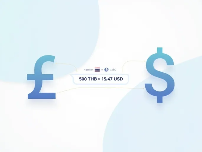 轻松换汇500泰铢等于多少美元