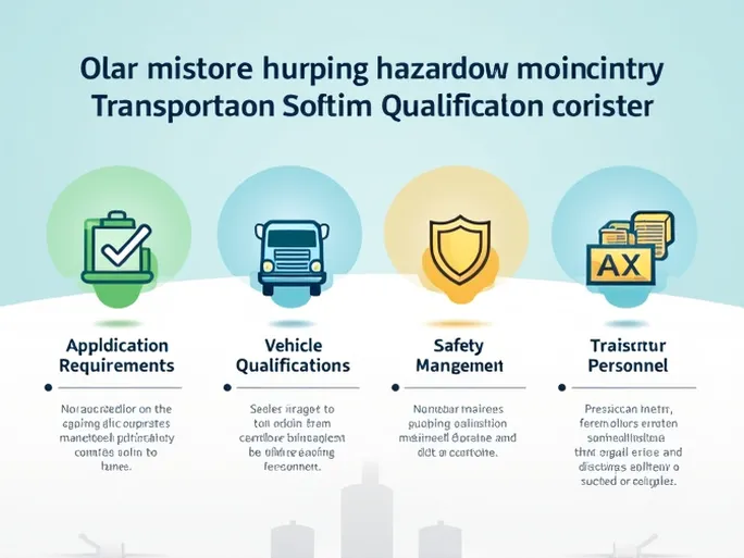 Dangerous Goods Transport Qualification Certificate Application Guide Conditions and Steps Explained