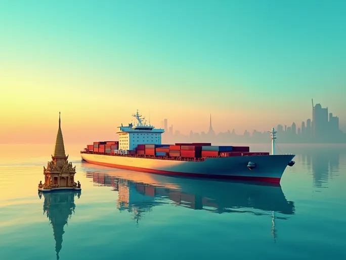 重庆到泰国海运全攻略费用时效报关一网打尽